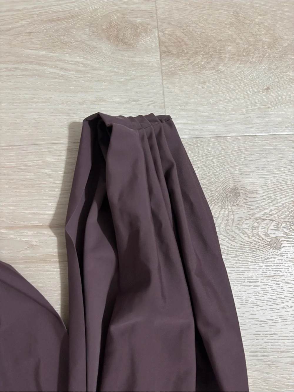 Cupshe chocolate Brown Deep-V One-Piece Swimsuit medium beach pool extra cover